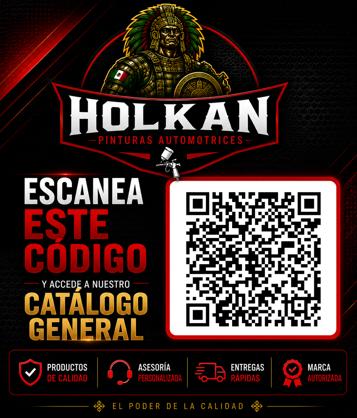 Escanea para ver el catálogo HOLKAN